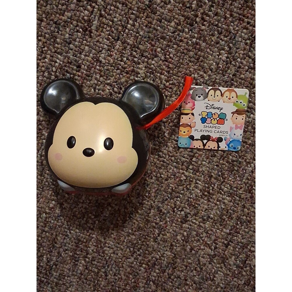 Disney Mickey TSUM TSUM Hard Case with PLAYING CARDS